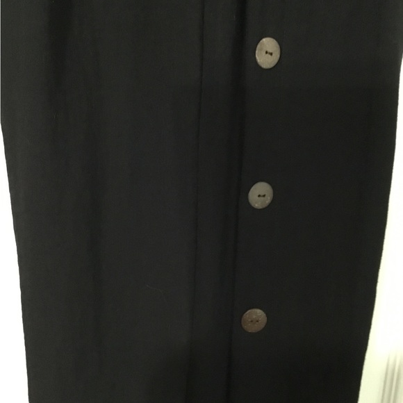 NWOT Fridaze Linen Redefined Black Ankle Pant Size S - Picture 5 of 7